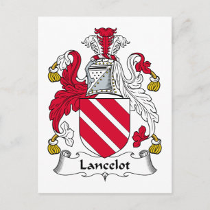 Lancelot Familienwappen Postkarte