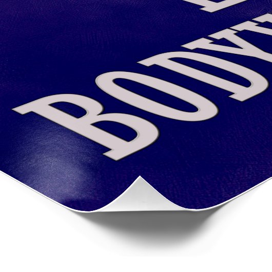 Lancelot - Körperarbeit und Vertrauen Poster (Ecke)