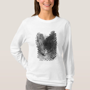 Lancelot nähert sich dem Schloss bei Astolat T-Shirt