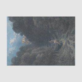 Lancelot nähert sich dem Schloss von Astolat Seidenpapier