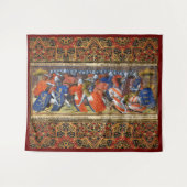 Lancelot of the Lake im Turnier von Camelot Wandteppich (Vorderseite (Horizontal))