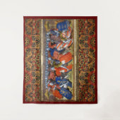 Lancelot of the Lake im Turnier von Camelot Wandteppich (Vorderseite)