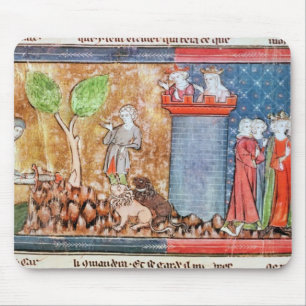 Lancelot prüft seine Liebe Mousepad