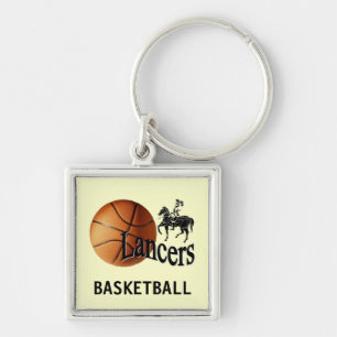 Lancer-Basketball-Schlüsselanhänger Schlüsselanhänger