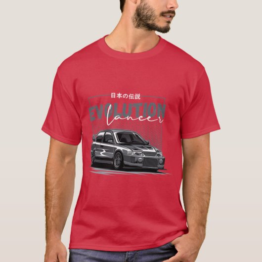 Lancer Evo T-Shirt (Vorderseite)