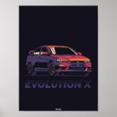 Lancer-Evolution X Poster (Vorne)