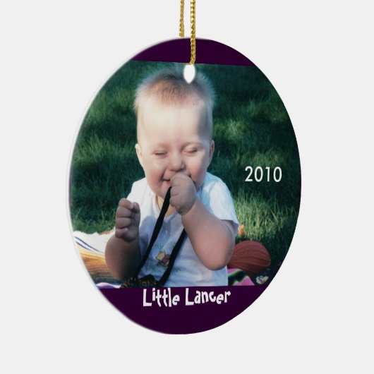 Lancer-Foto-Verzierung Keramikornament (Rechts)