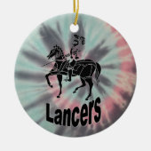 Lancers-Andenken-Verzierung Keramikornament (Vorne)