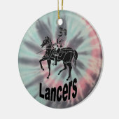 Lancers-Andenken-Verzierung Keramikornament (Links)