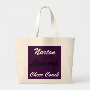 Lancers-Beifall-Trainer-riesige Taschen-Tasche Jumbo Stoffbeutel