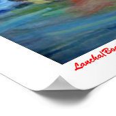 Lancha/Boot Poster (Ecke)
