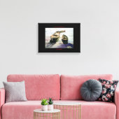 Lanchas de pesca/Fischerboote Leinwanddruck (Insitu (Wohnzimmer))