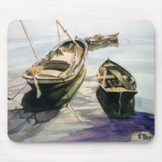 Lanchas de pesca/Fischerboote Mousepad (Vorne)