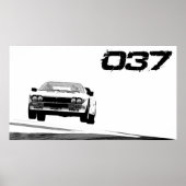 Lancia 037 Poster (Vorne)