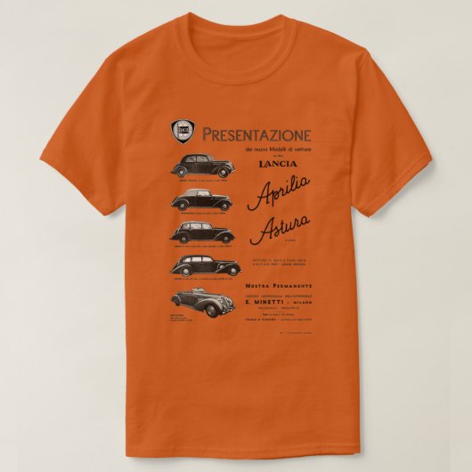 LANCIA APRILIA ASTURA T-Shirt (Design vorne)