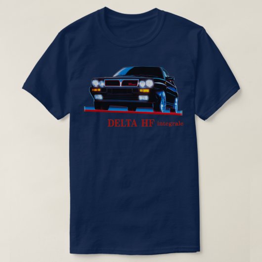 Lancia Delta HF Integrale T-Shirt (Design vorne)