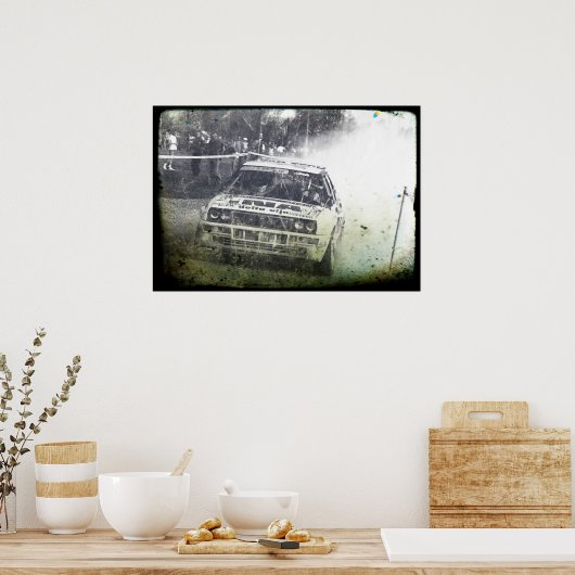 Lancia Delta Kundgebung Poster (Küche)