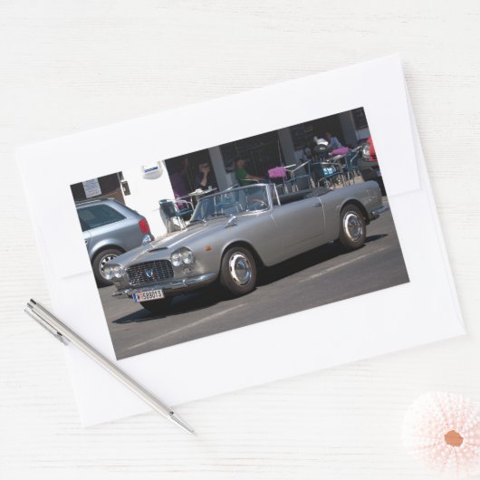 Lancia Flaminia Rechteckiger Aufkleber (Umschlag)