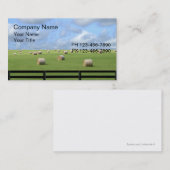 Land-Ackerland Visitenkarte (Vorne/Hinten)