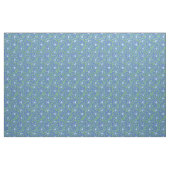 Land-Ähnliches blaues Grün-Blumensingrün-Muster Stoff (Fat Quarter (45,7 x 55,9 cm))