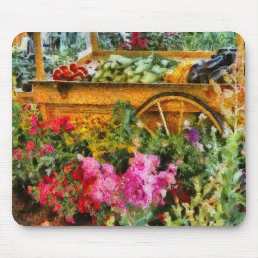 Land - am Bauersmarkt Mousepad (Vorne)
