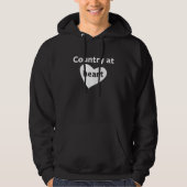 Land am Herzen Hoodie (Vorderseite)