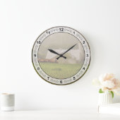 Land - Amish Große Wanduhr (Zuhause)