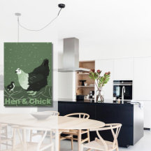 Land Animal Mother Hen & Chick Geflügel Küche