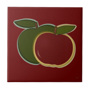 Land-Apfel-Fliese (Cranberry) Fliese