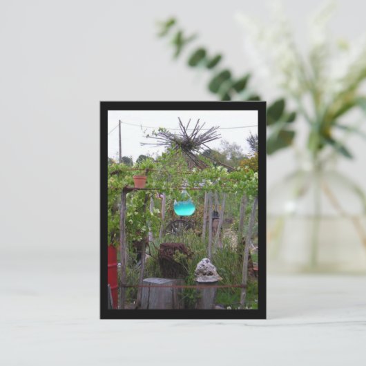 Land Art Postkarte (Stehend Vorderseite)