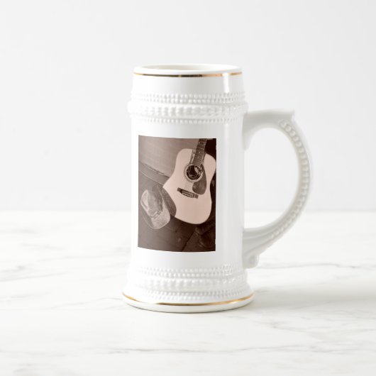 Land-Art Stein Bierglas (Rechts)