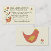 Land-Art-Visitenkarte Visitenkarte (Vorne/Hinten)