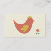 Land-Art-Visitenkarte Visitenkarte (Rückseite)