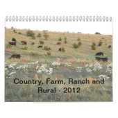 Land, Bauernhof, Ranch und ländliches - 2012 Kalender (Titelbild)