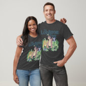 Land Before Time Pastel-Dinosaur-Freunde Retro T-Shirt (Unisex)