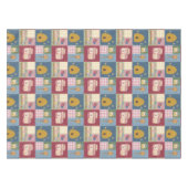 Land-Berry-Patchwork-Quilt-Muster Tischdecke (Vorderseite (Horizontal))