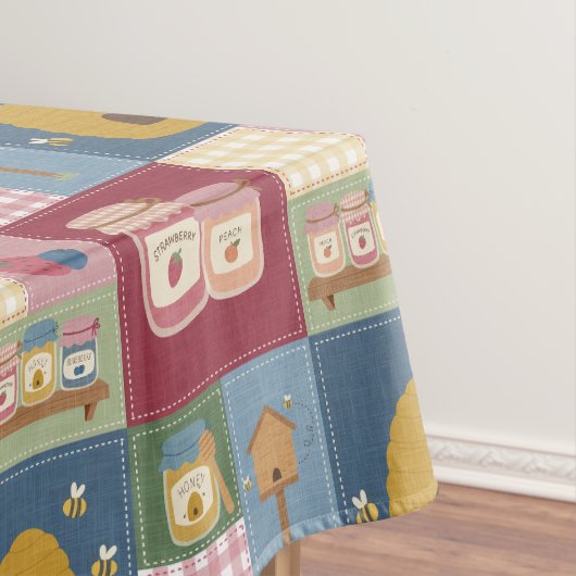 Land-Berry-Patchwork-Quilt-Muster Tischdecke (Beispiel)
