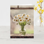 Land Birthday Daisy Bouquet Karte (Gelbe Blume)