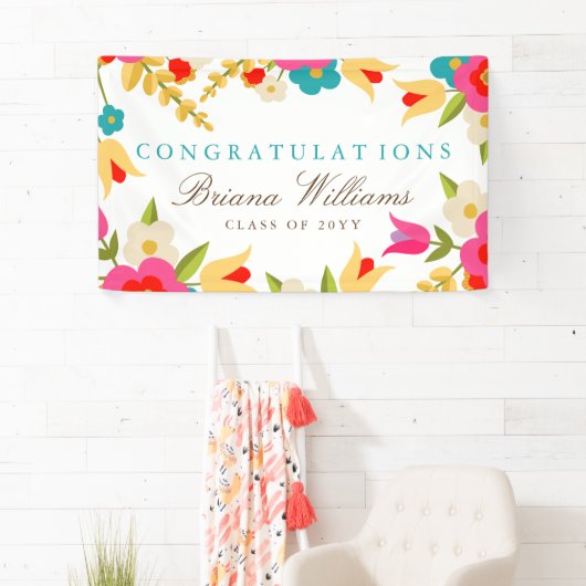 Land-Blumen-Abschluss Banner (Insitu)