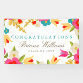 Land-Blumen-Abschluss Banner (Horizontal)