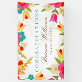 Land-Blumen-Abschluss Banner (Vertikal)