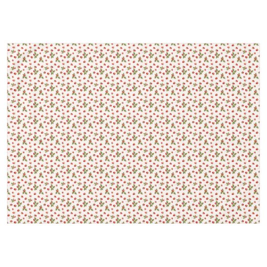 Land Botanische Erdbeeren Tischdecke (Vorderseite (Horizontal))