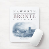 Land Bronte mit Kirche und Parsony Mousepad (Mit Mouse)