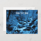 Land Brook Nature individuelle Postkarte (Vorne/Hinten)