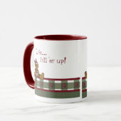 Land-Charme-Keramik-Küchen-Tasse Tasse (Vorderseite Links)