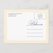 LAND CHIC FLATWARE | PROBE DINNER INVITE EINLADUNGSPOSTKARTE (Rückseite)