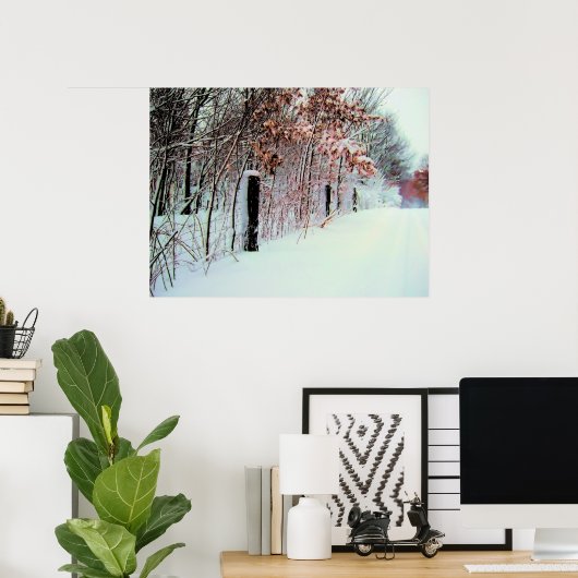 Land Cold Poster (Heimbüro)