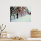 Land Cold Poster (Küche)