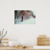 Land Cold Poster (Küche)