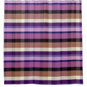 Land Coole Karierte DGARTPAP Duschvorhang (Vorderseite)